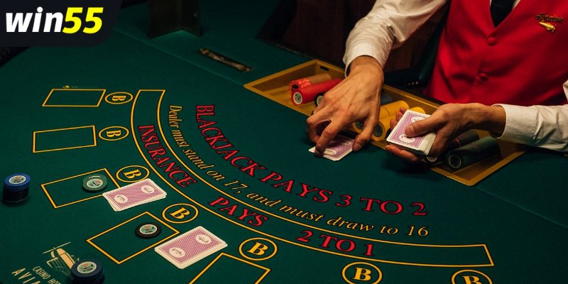 Blackjack với bộ bài 52 lá tiêu chuẩn