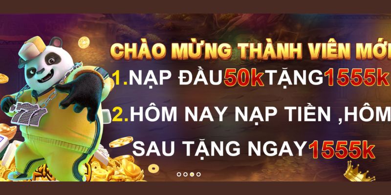 Tặng quà tân thủ hậu hĩnh ngay khi vừa nạp tiền lần đầu